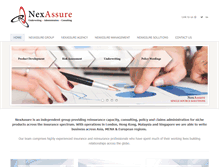 Tablet Screenshot of nexassure.com